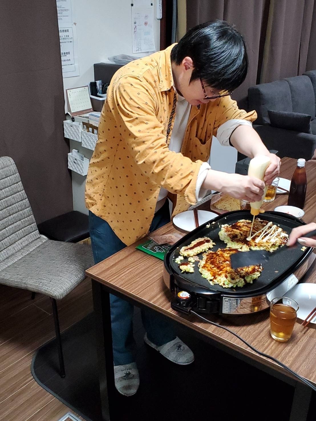 お好み焼きに挑戦