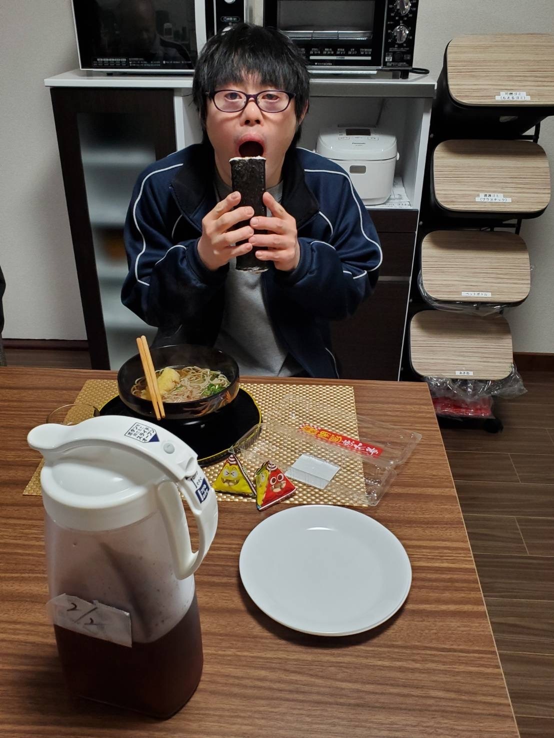 恵方巻とおそば
